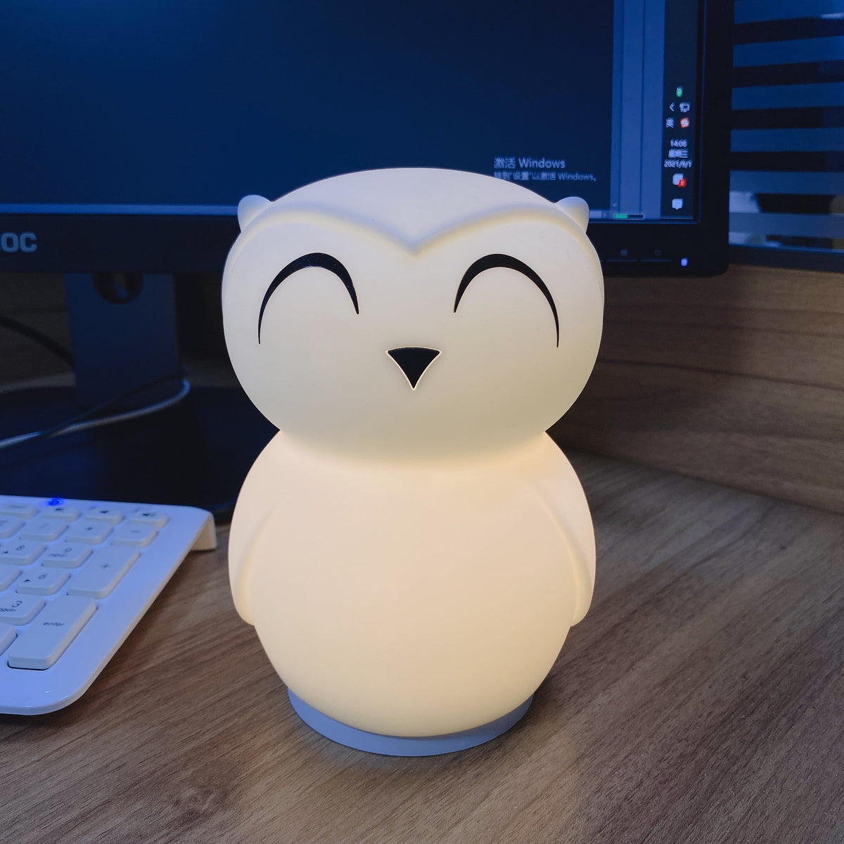 Owl Timing Night Light (built-in battery)
