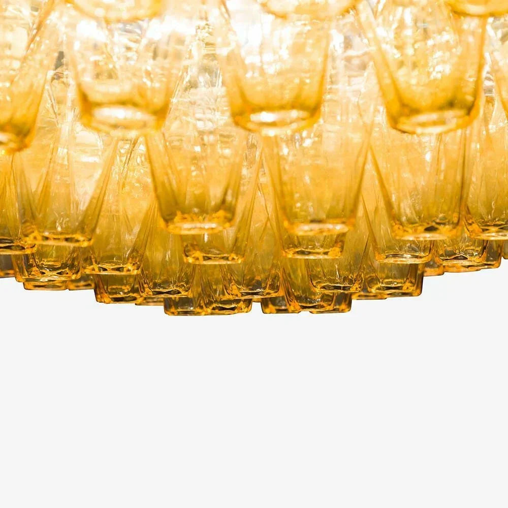 Venice Murano Glass Chandelier 35"