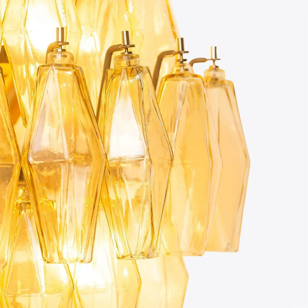 Venice Murano Glass Chandelier 35"