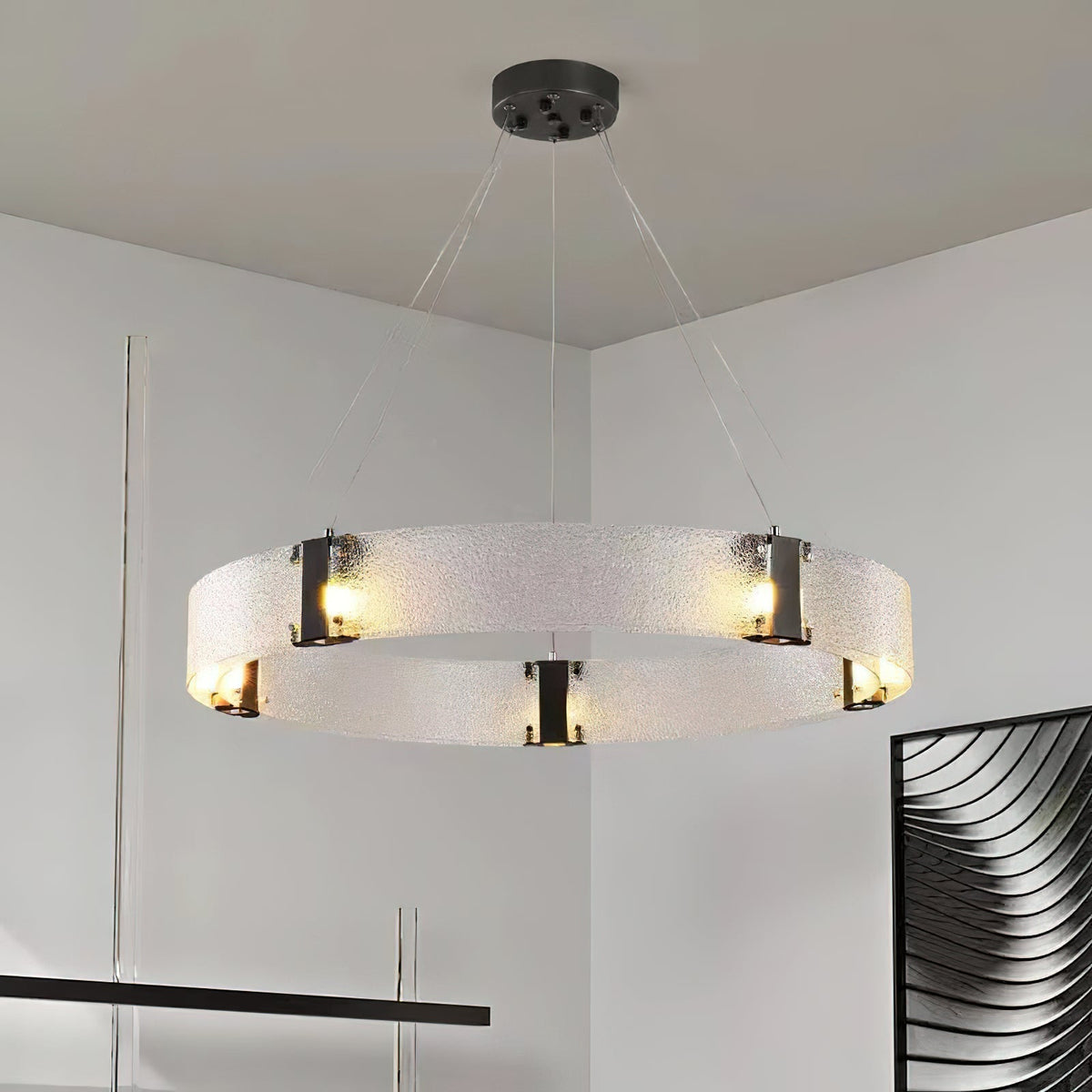 Parallel Ring Chandelier