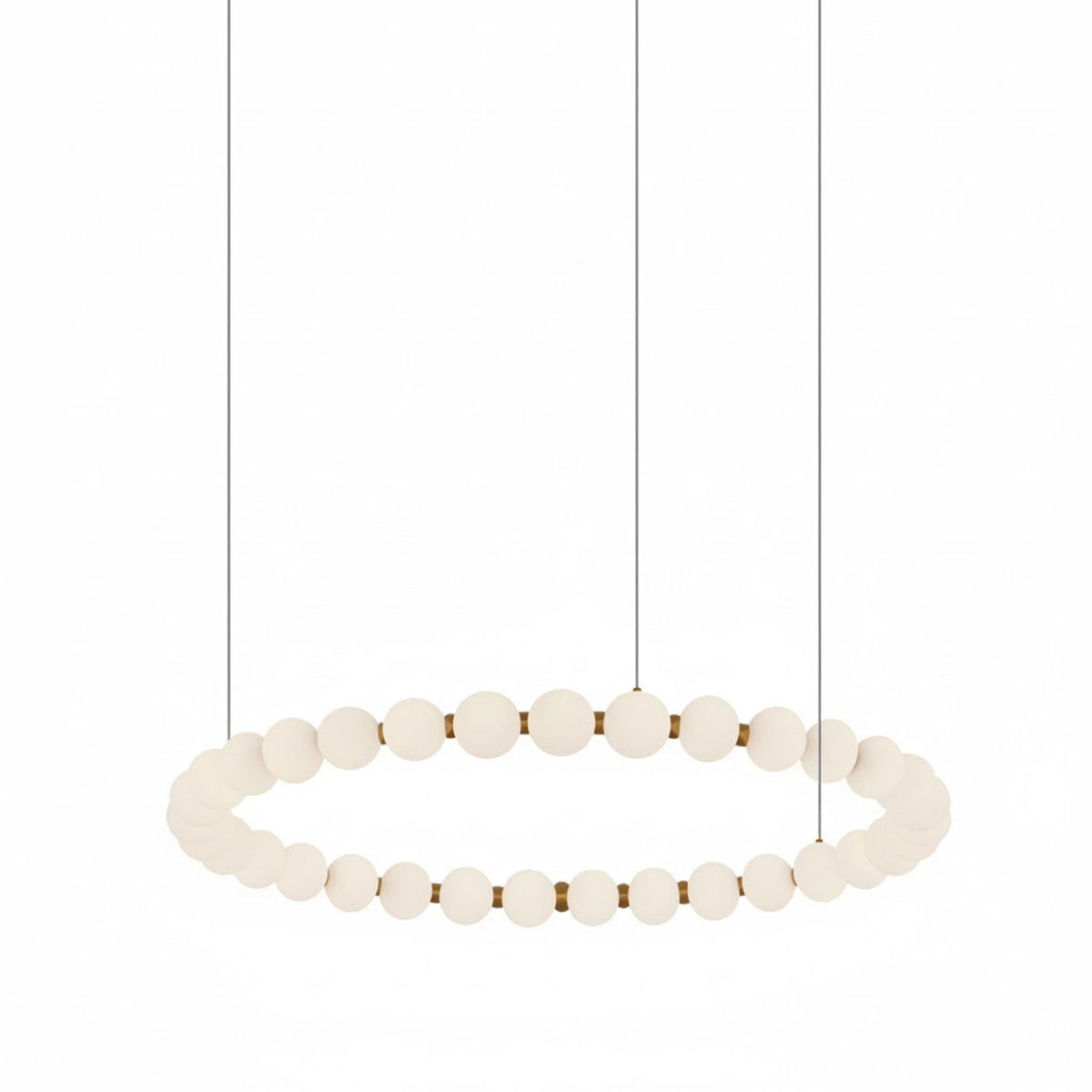 Pearl Necklace Balls Chandelier