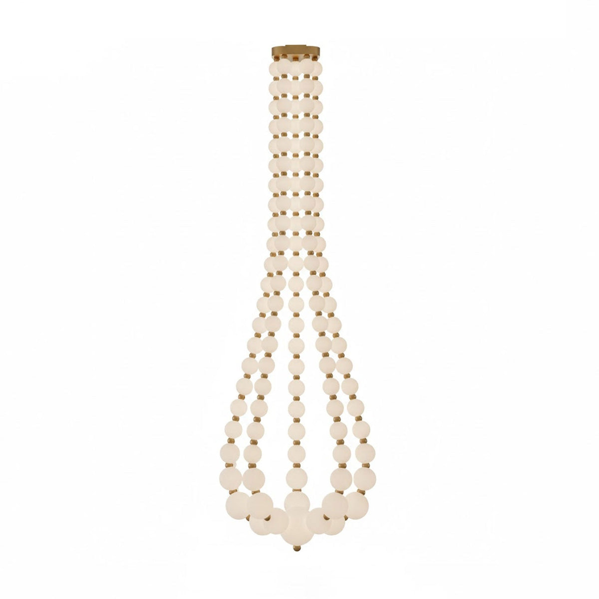 Pearl Necklace Balls Chandelier