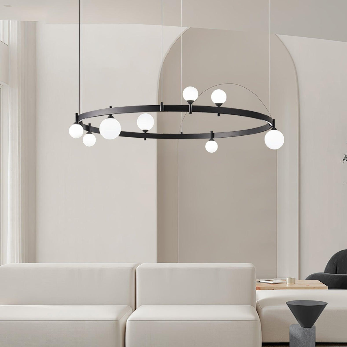 Pomi Round Chandelier