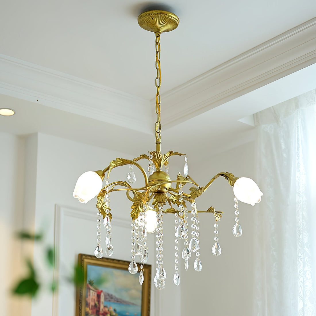 Prosecco Chandelier