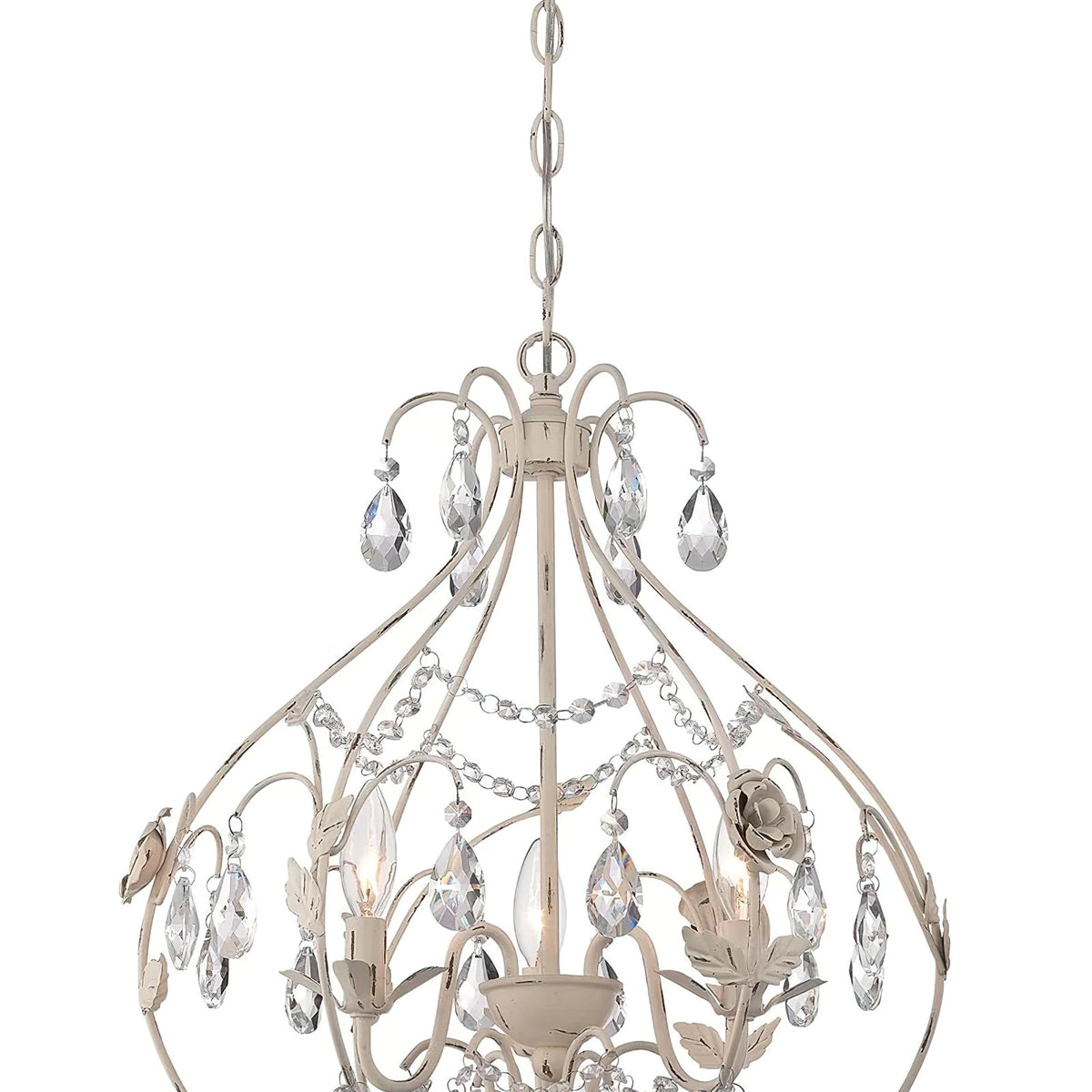 Provencal Blanc Chandelier