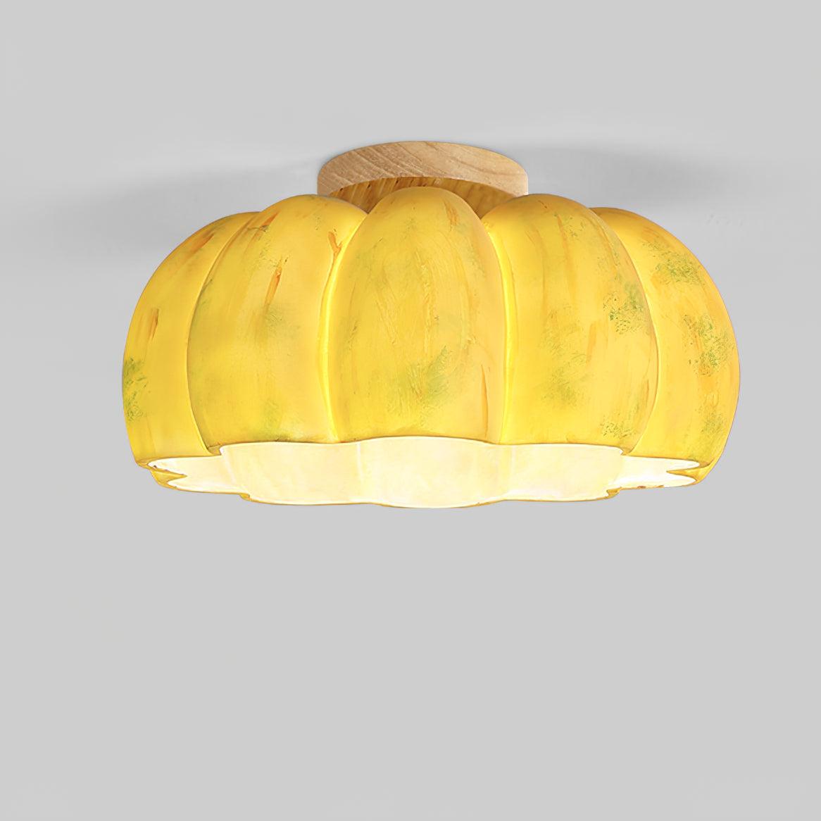 Pumpkin Ceiling Light