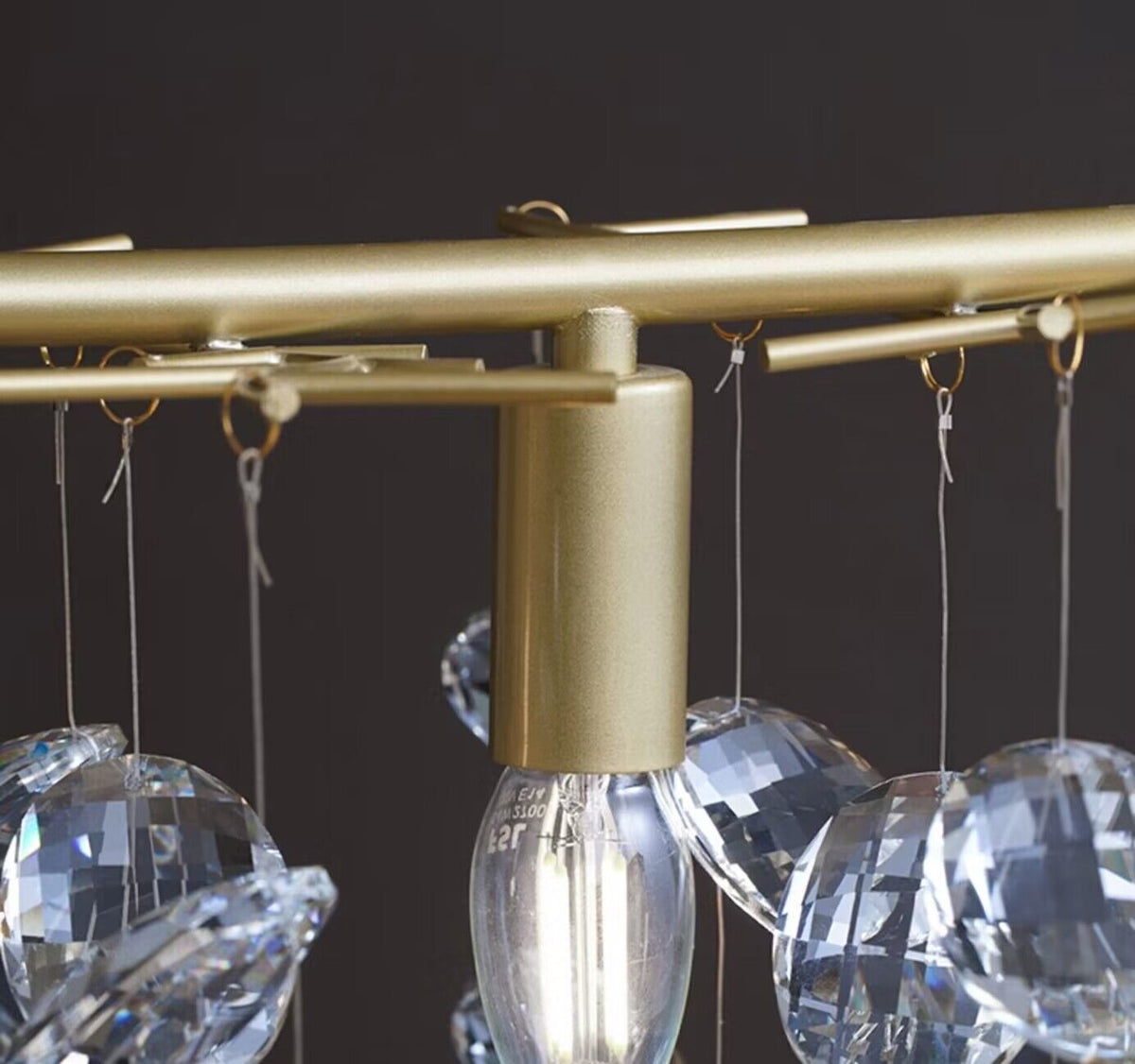 New Flower Romantic Light Luxury Crystal Chandelier for Bedroom / Living / Dining Room