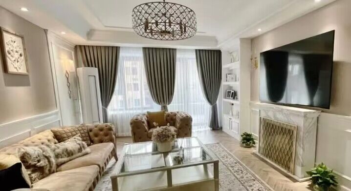 Post-Modern Raindrop Crystal Chandelier Rectangle / round Light for Living Room / dining Table