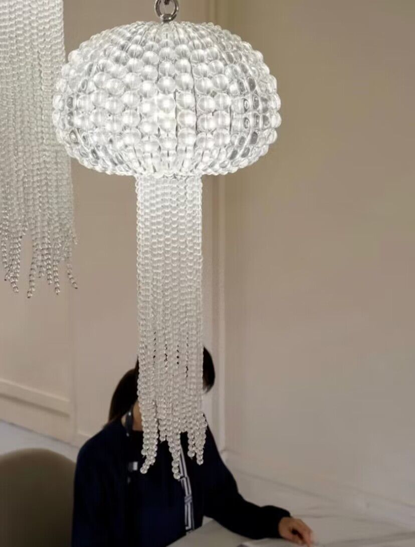 New Designer Model Jellyfish Crystal Pendant Chandelier for Dining Room / entrway / bedroom