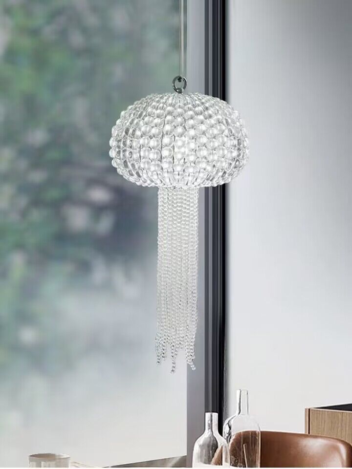New Designer Model Jellyfish Crystal Pendant Chandelier for Dining Room / entrway / bedroom