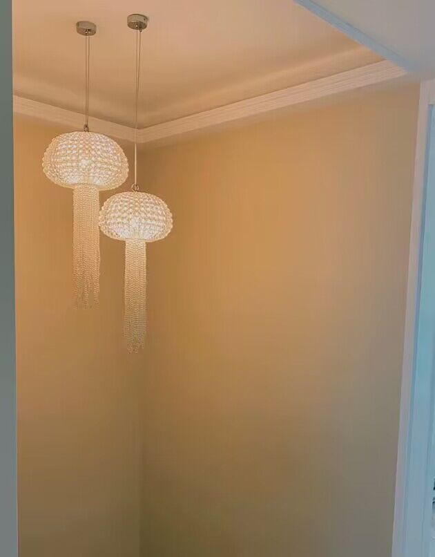 New Designer Model Jellyfish Crystal Pendant Chandelier for Dining Room / entrway / bedroom