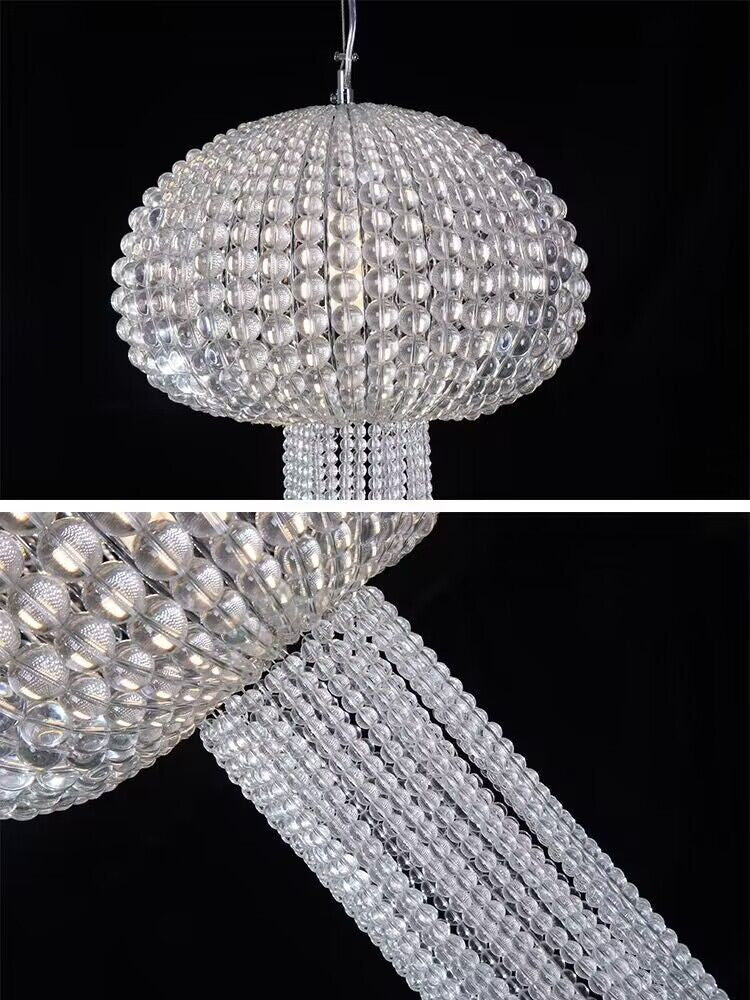 New Designer Model Jellyfish Crystal Pendant Chandelier for Dining Room / entrway / bedroom
