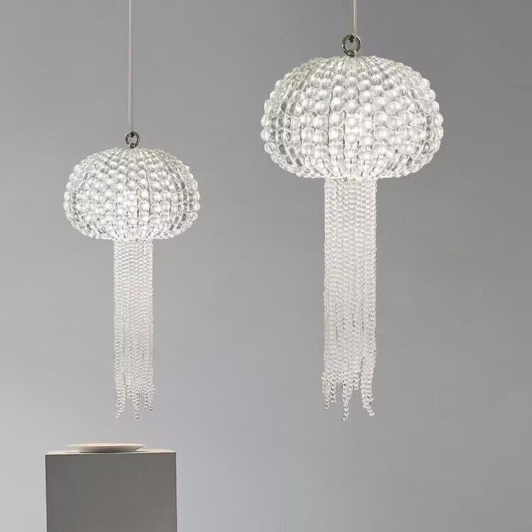 New Designer Model Jellyfish Crystal Pendant Chandelier for Dining Room / entrway / bedroom