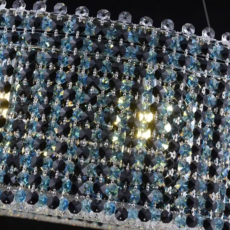 Italian Modern Light Luxury Round Crystal Chandelier Decorative Light for Living Room / dining Room