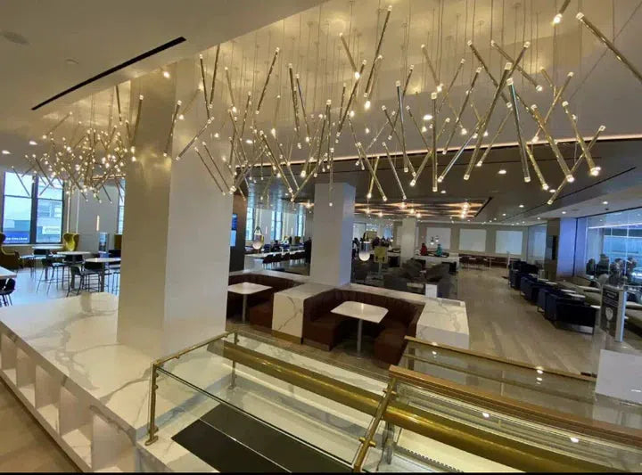 Modern Italian Creative Art Sticks Ceiling Chandelier for Living Room / staircase / hotel Lobby