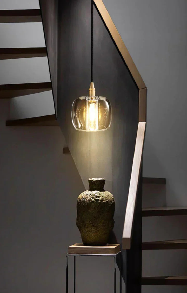 Post-Modern Extra-Long Pendant Light Fixtures for Staircase / high-Ceiling Space / foyer