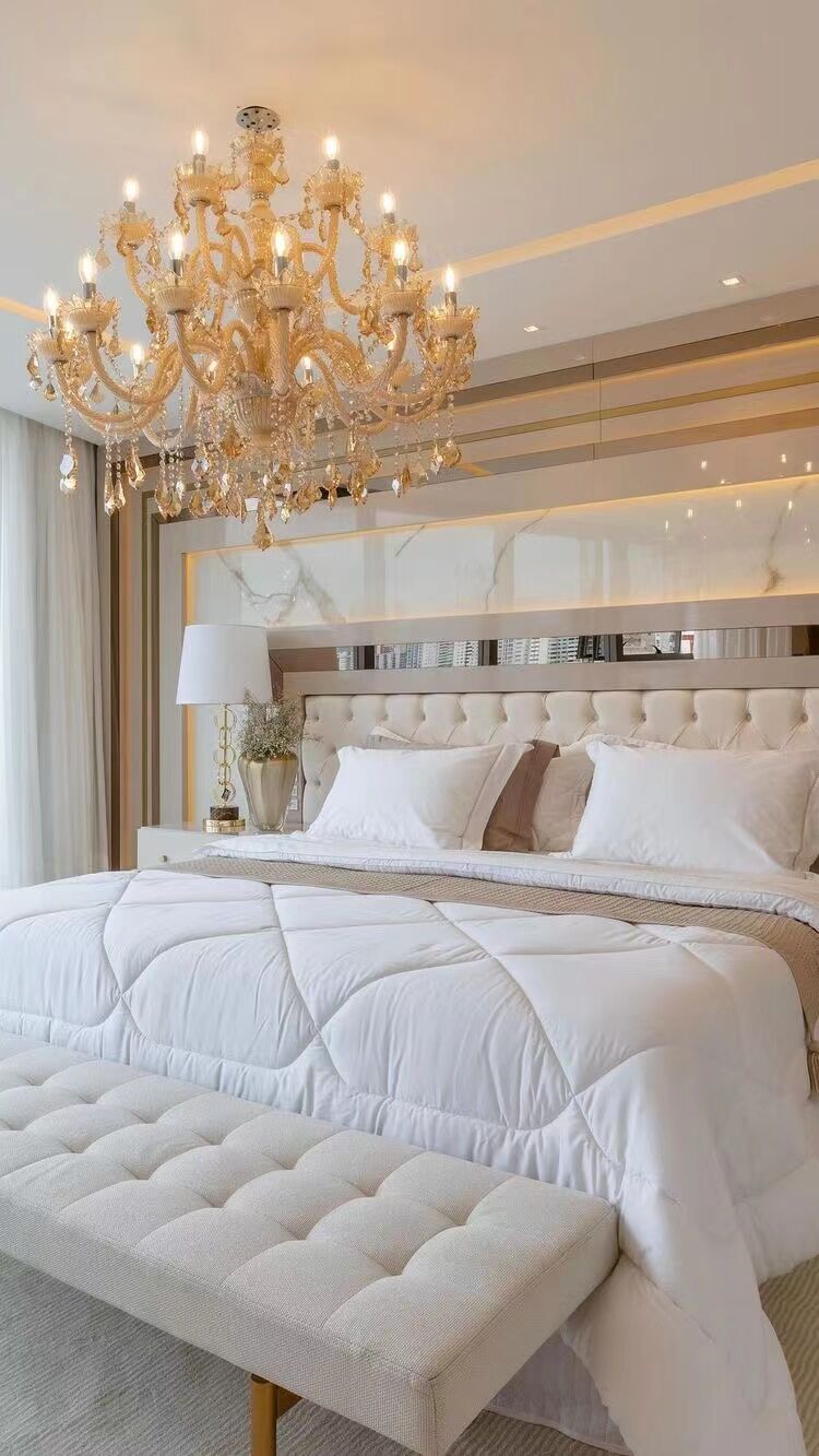 European Luxury Living Room Crystal Chandelier Vintage Candle Chandelier Dining Room Decorative Light