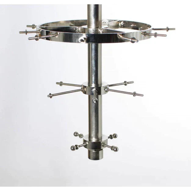 Modern Creative Extra Large Flower Glass Chandelier for Staircase / foyer / villa