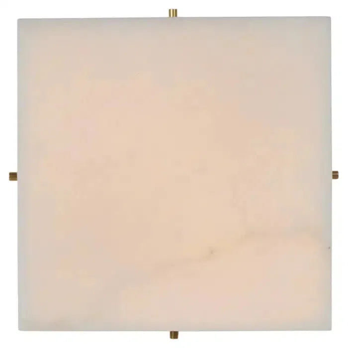 Large 'titan 4' Alabaster Wall or Ceiling Lamp Flush Mount