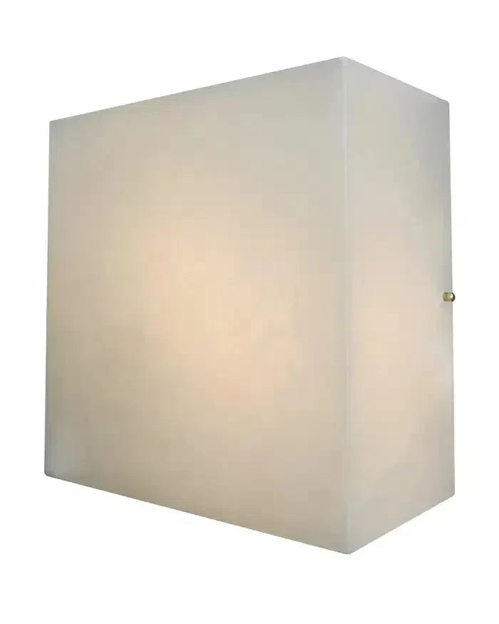 Large 'titan 4' Alabaster Wall or Ceiling Lamp Flush Mount