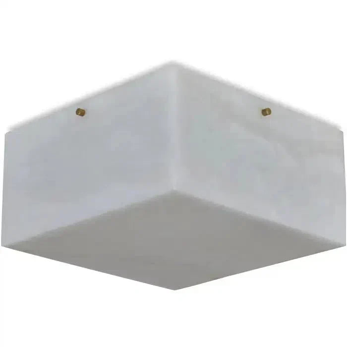 Large 'titan 4' Alabaster Wall or Ceiling Lamp Flush Mount
