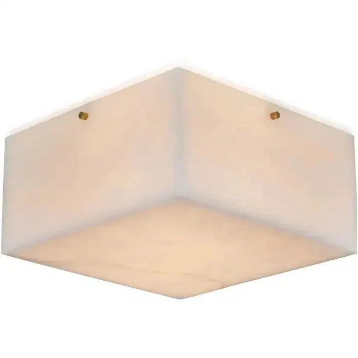 Large 'titan 4' Alabaster Wall or Ceiling Lamp Flush Mount