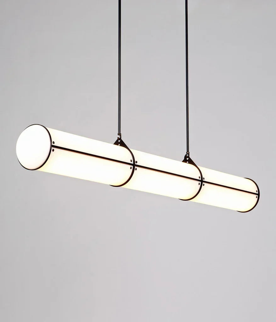 Modern Cylindrical Chandelier for Dining Room / kitchen Island