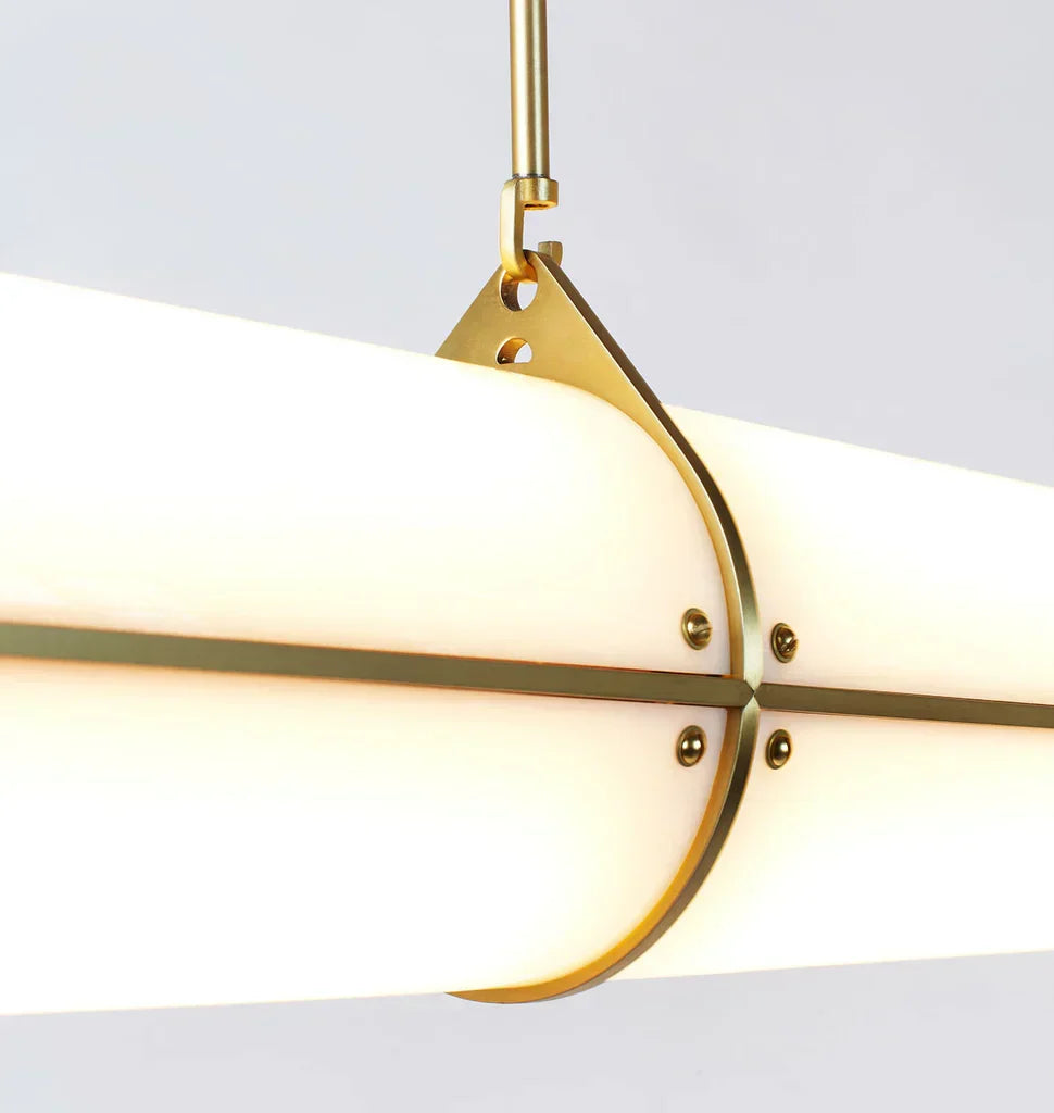 Modern Cylindrical Chandelier for Dining Room / kitchen Island