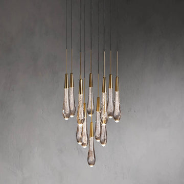 Raindrop Round Chandelier