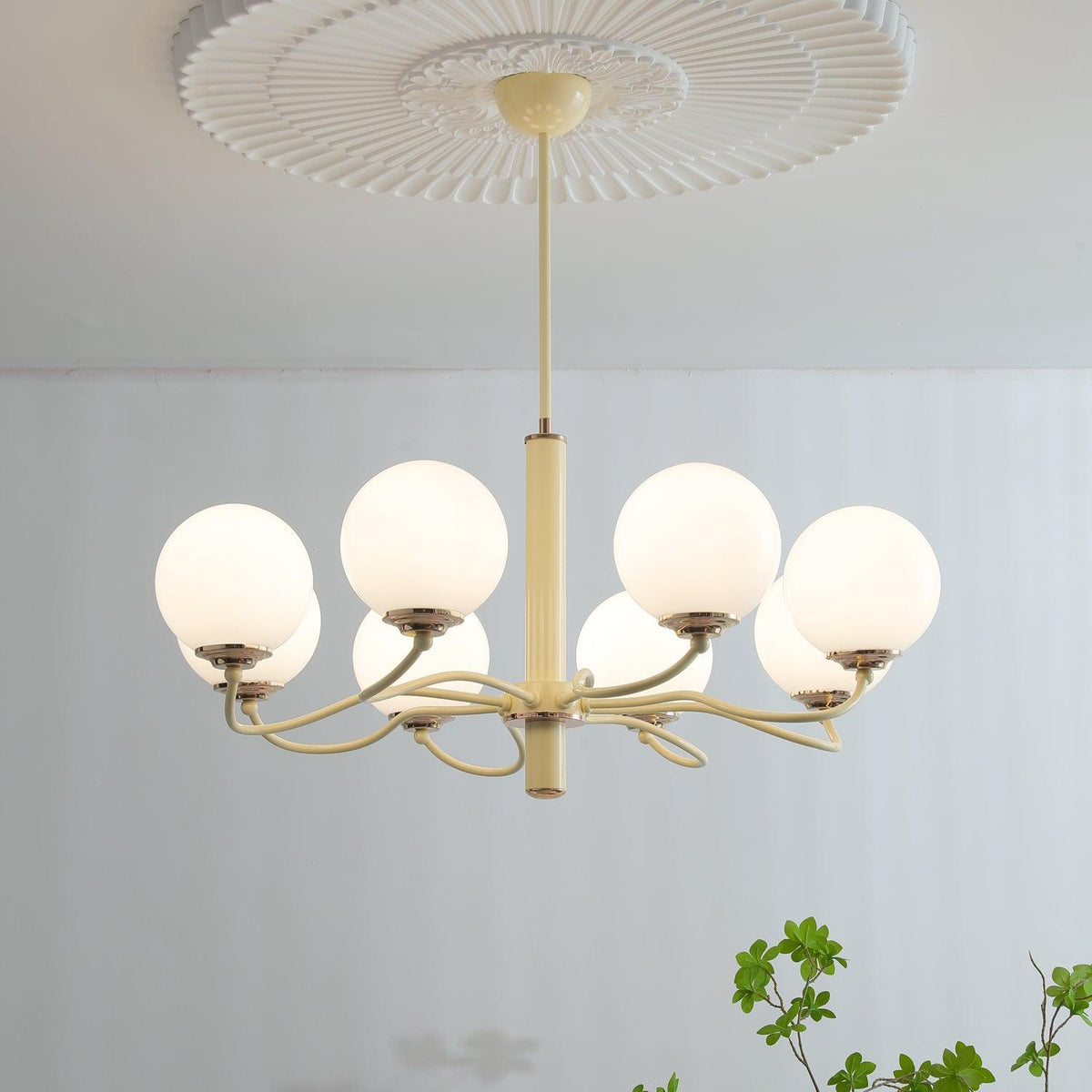 Radiant Globe Chandelier