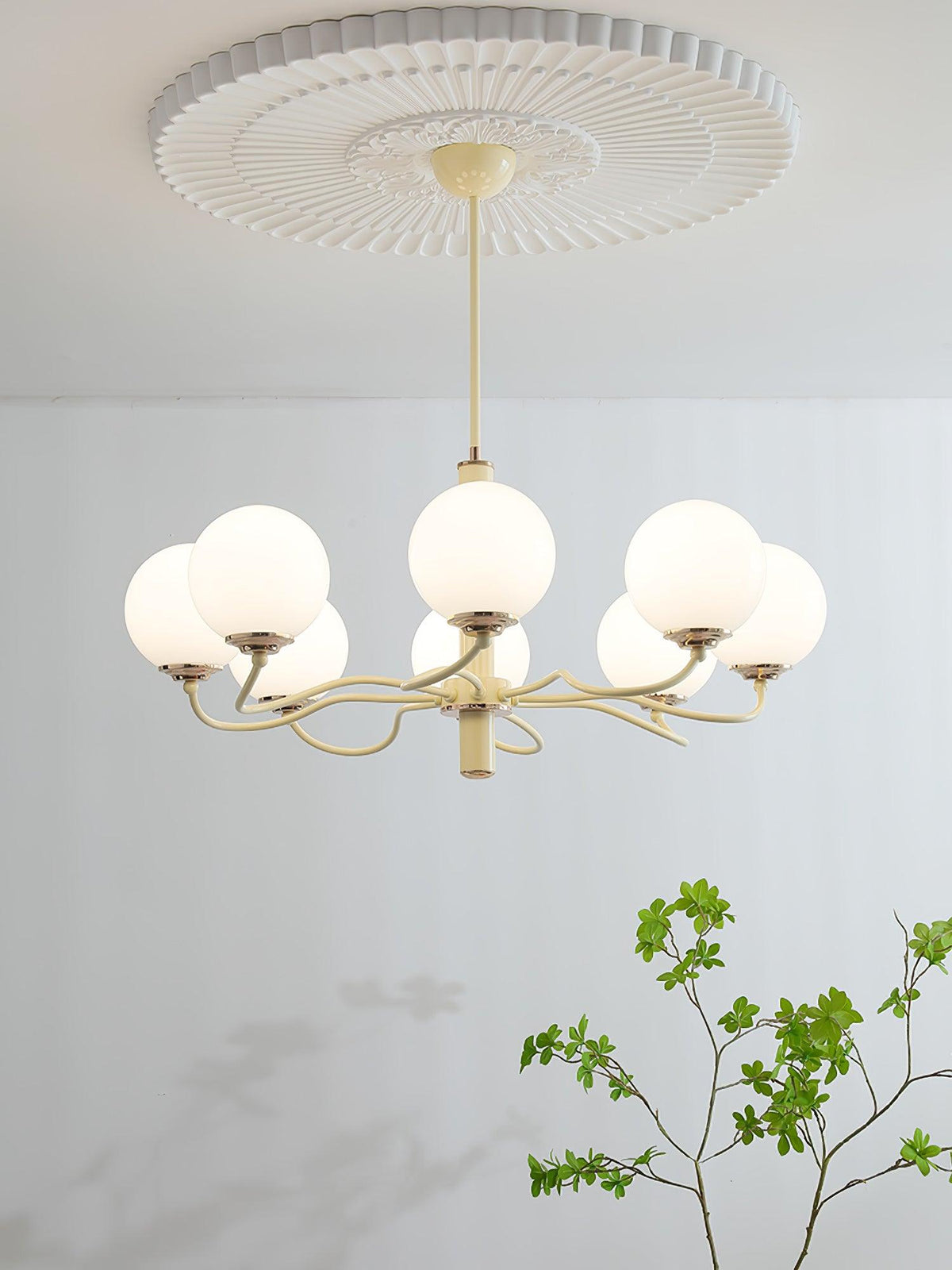 Radiant Globe Chandelier