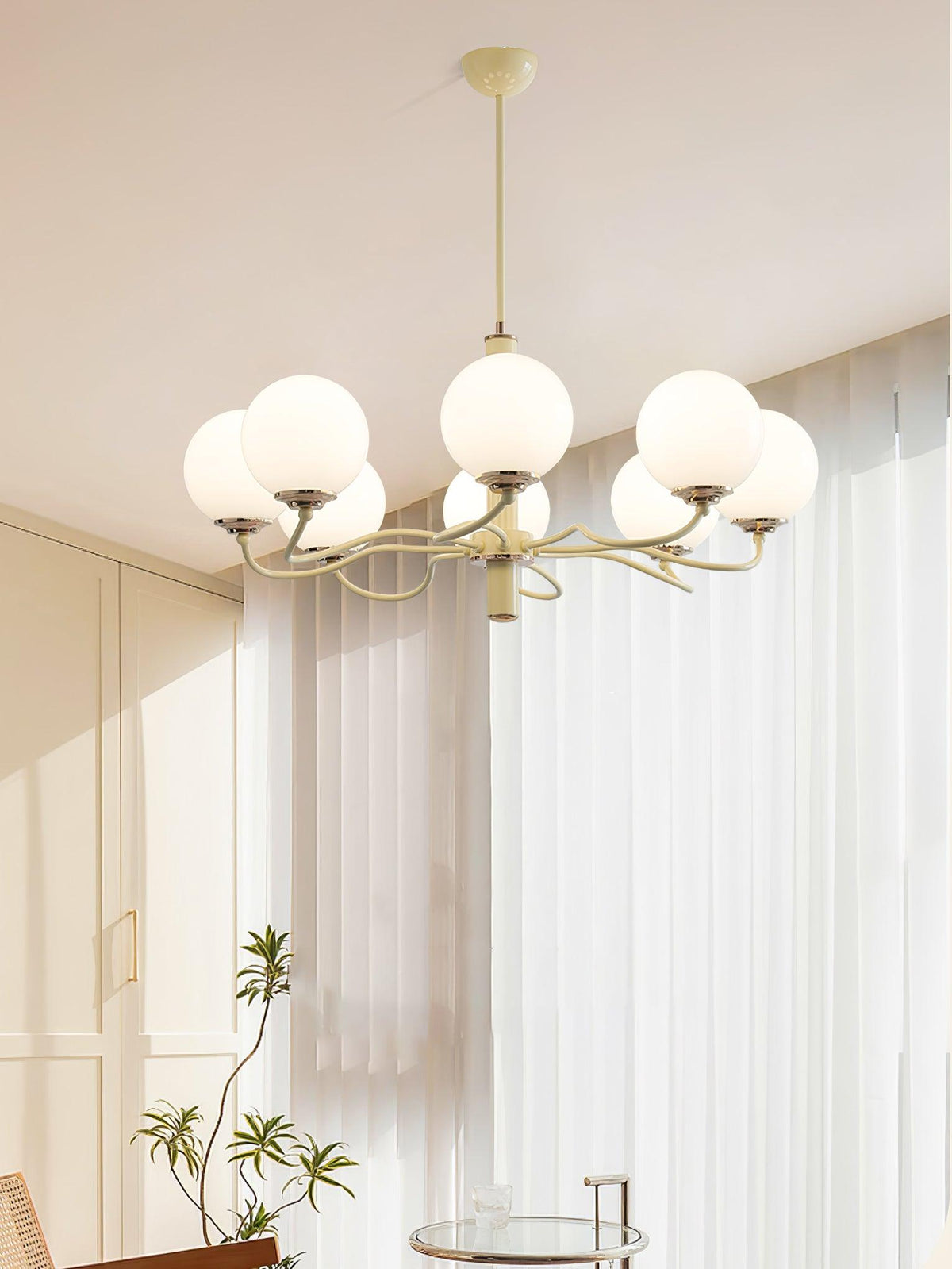 Radiant Globe Chandelier