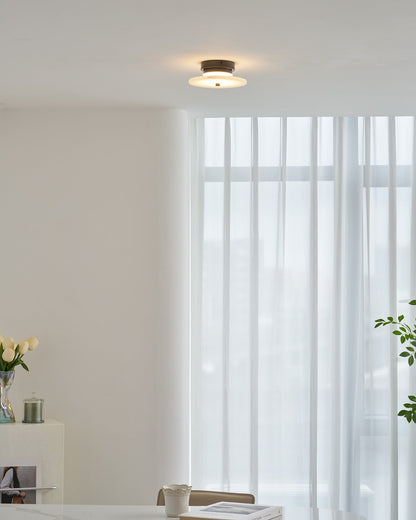 Ankeny Alabaster Ceiling Lamp - Vakkerlight