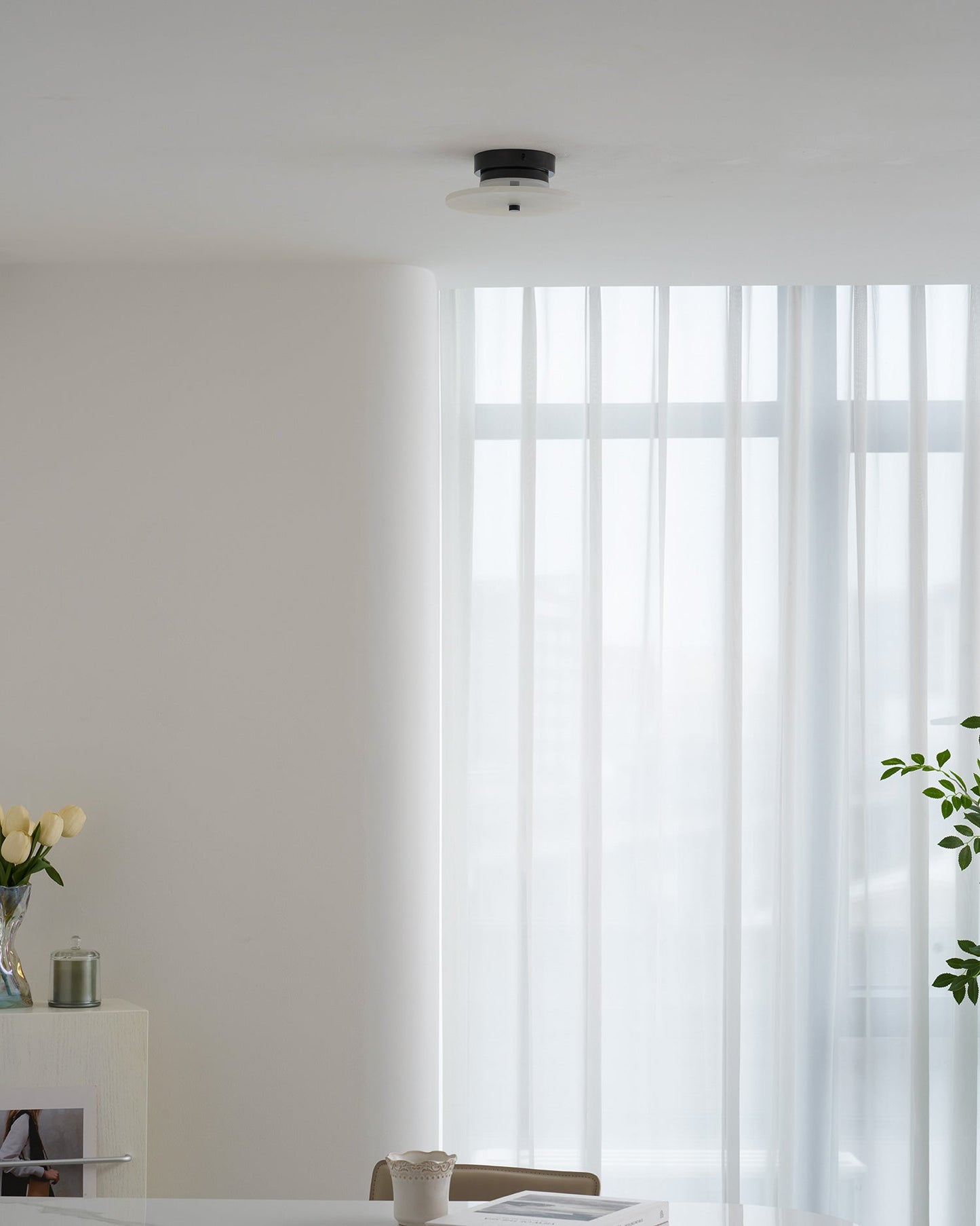 Ankeny Alabaster Ceiling Lamp - Vakkerlight