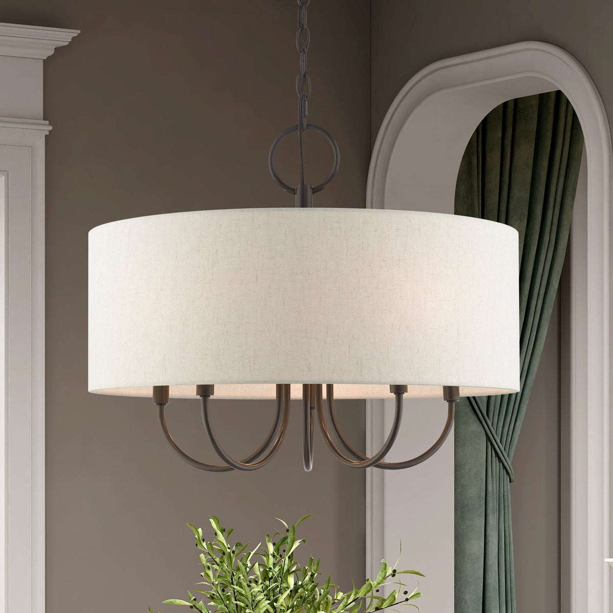 Raymond Drum Chandelier