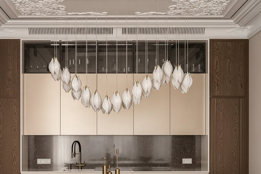 Magnolia Ceramic Pendant Chandelier