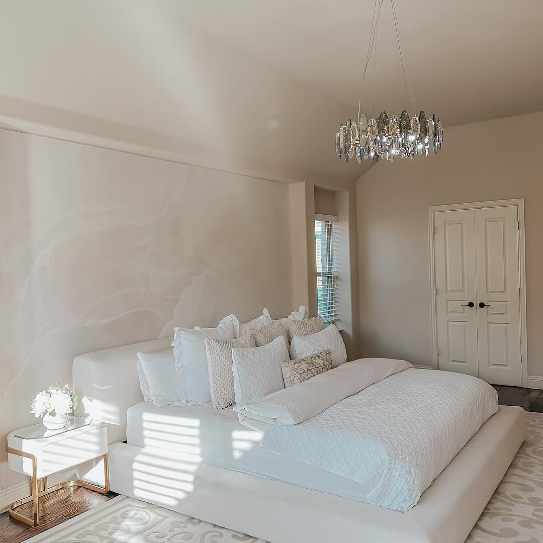 Designer Leaf Crystal Chandelier for Living Room Modern Ceiling Lamp for Dining Decoration Light