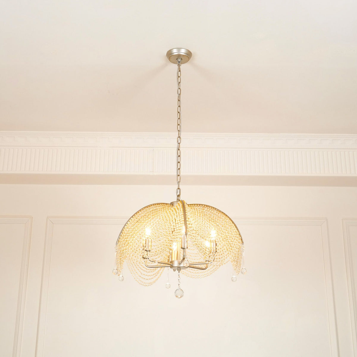 Regency Style Beads Chandelier