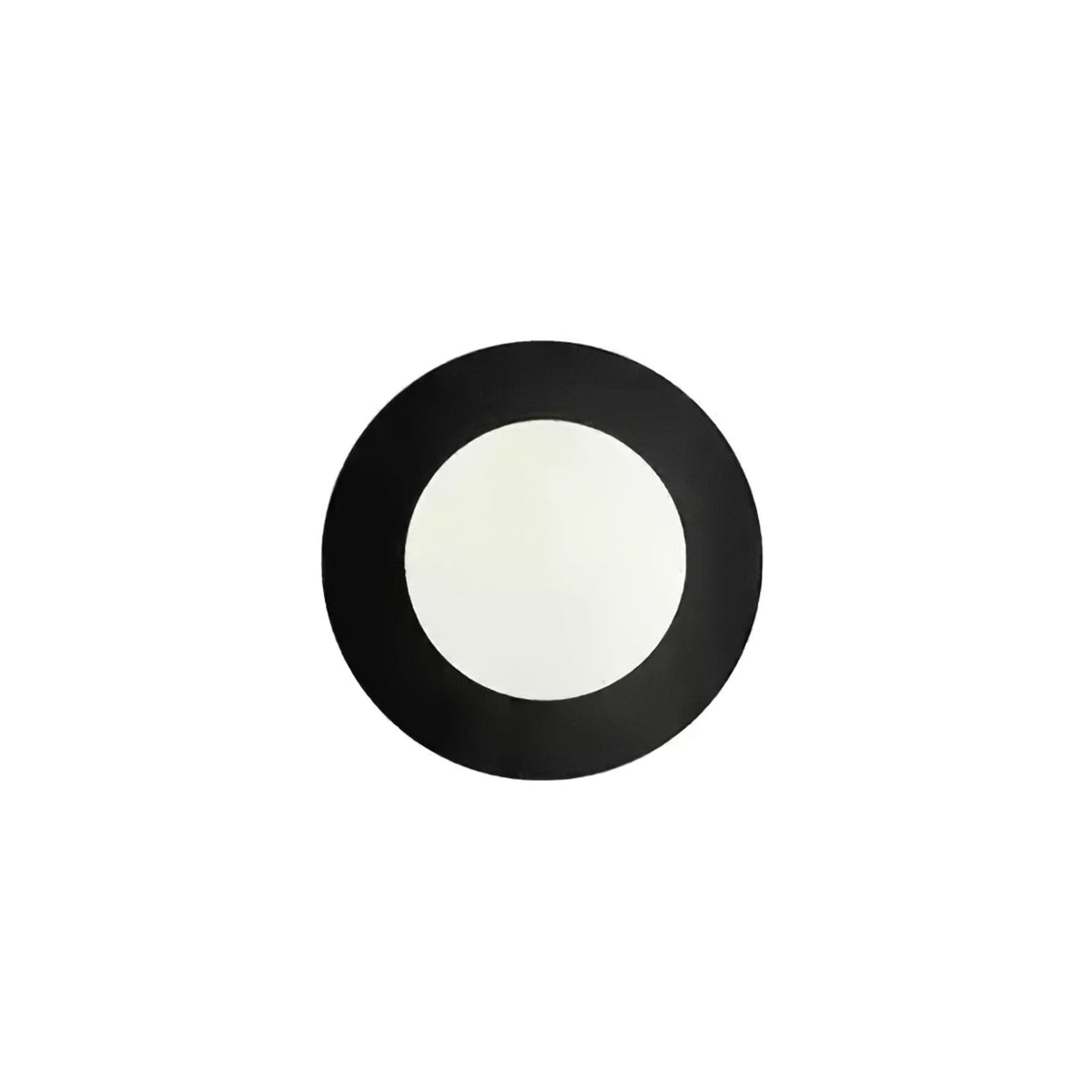 Round Glass Art Wall Lamp