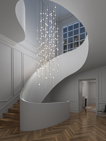 Art Design Creative Constellation Chandelier for Foyer / staircase / high-Ceiling Space