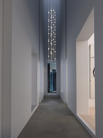 Art Design Creative Constellation Chandelier for Foyer / staircase / high-Ceiling Space