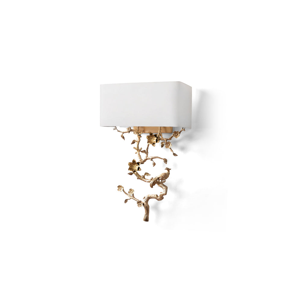 Sanremo Branch Brass Wall Light