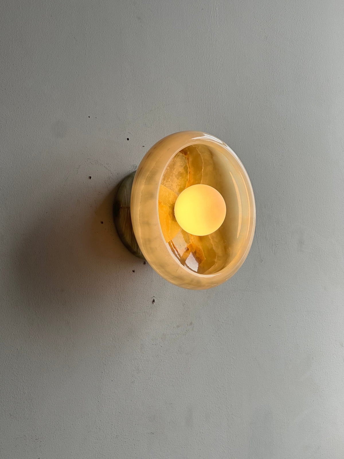 Savion Marble Wall Lamp