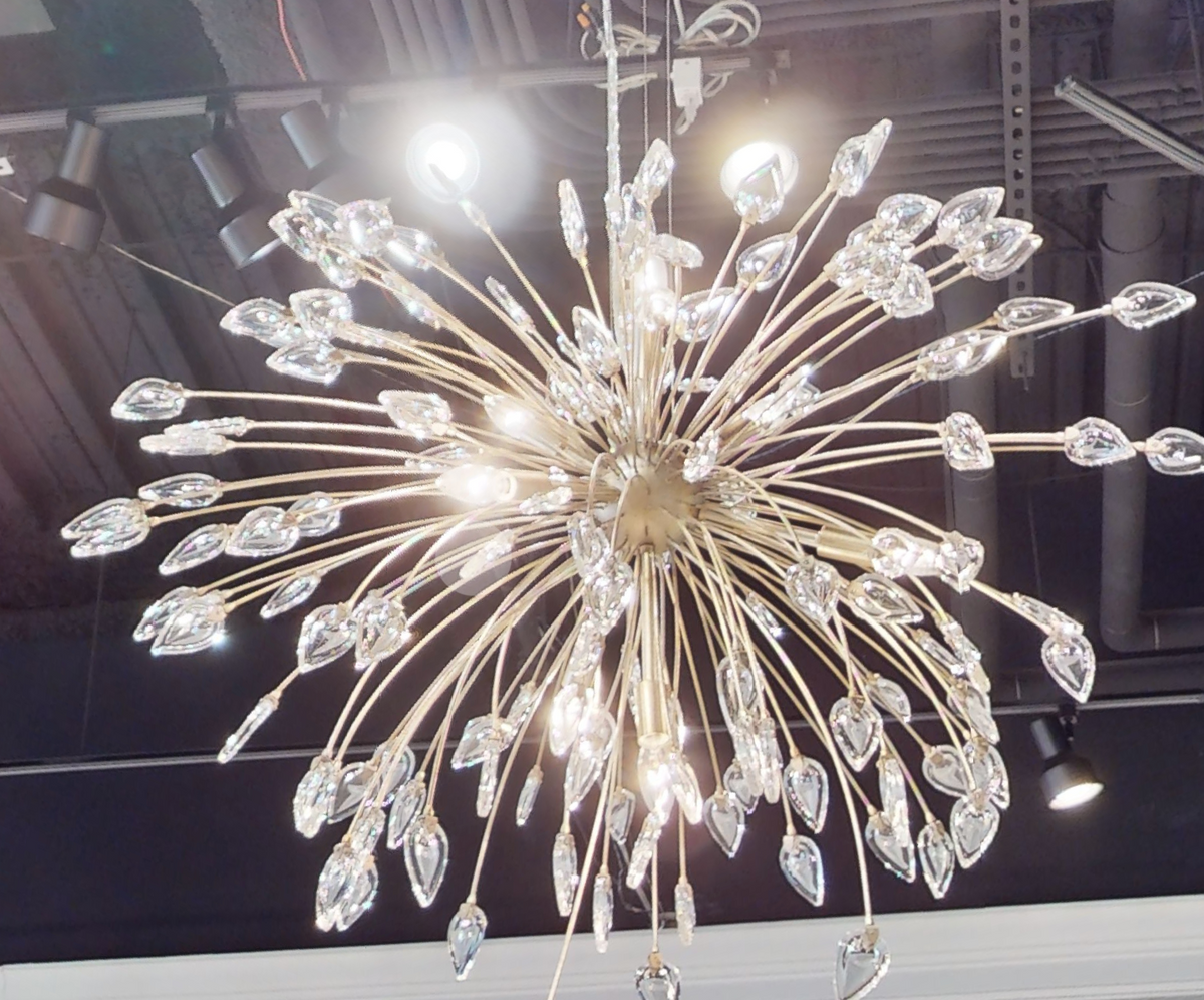 Reveille Crystal Constellation Seven-Light Pendant Chandelier