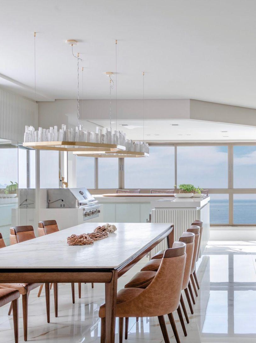 Modern Irregular Natural Crystal Chandelier for Living / dining Room