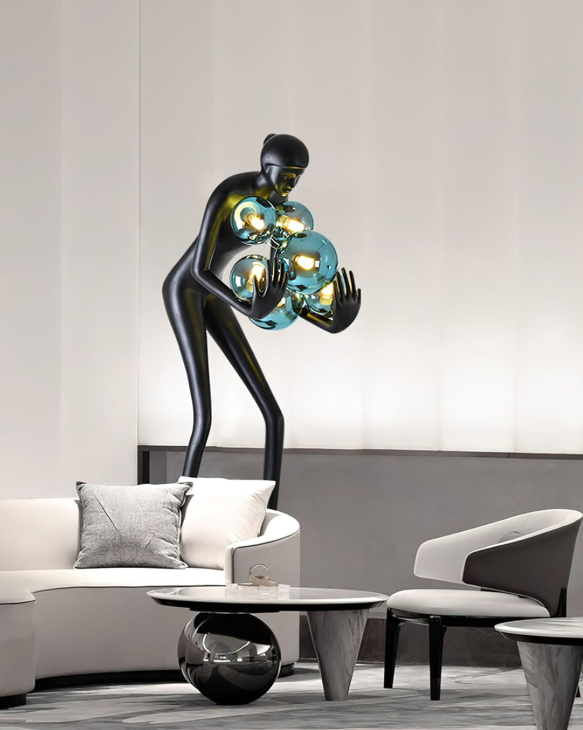 Sentinel Sculpture Floor Lamp