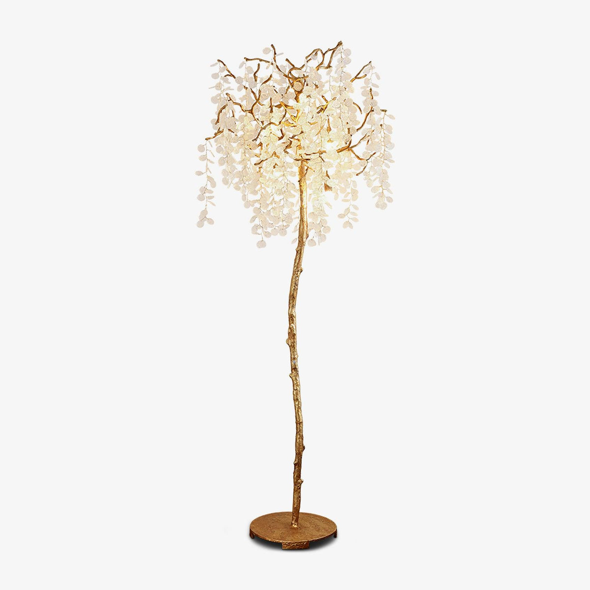 Shiro Noda Branch Crystal Floor Lamp