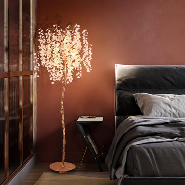 Shiro Noda Branch Crystal Floor Lamp