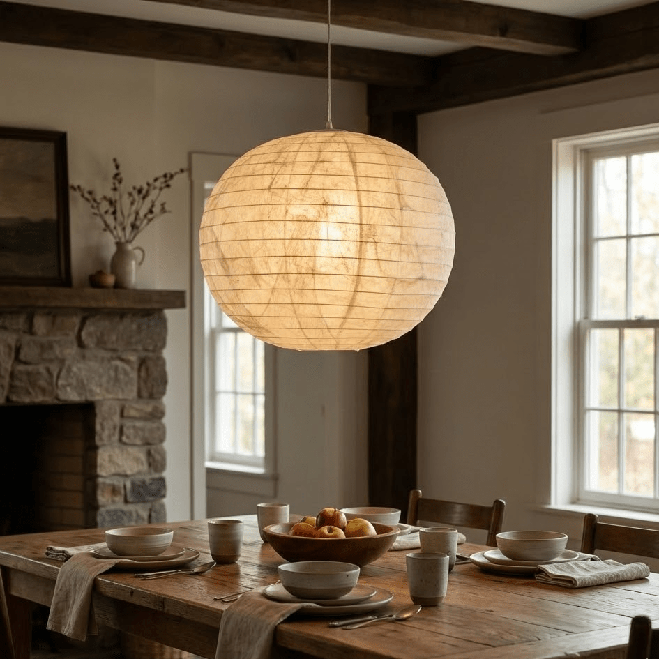 Silvara Lunar Globe Pendant Lamp