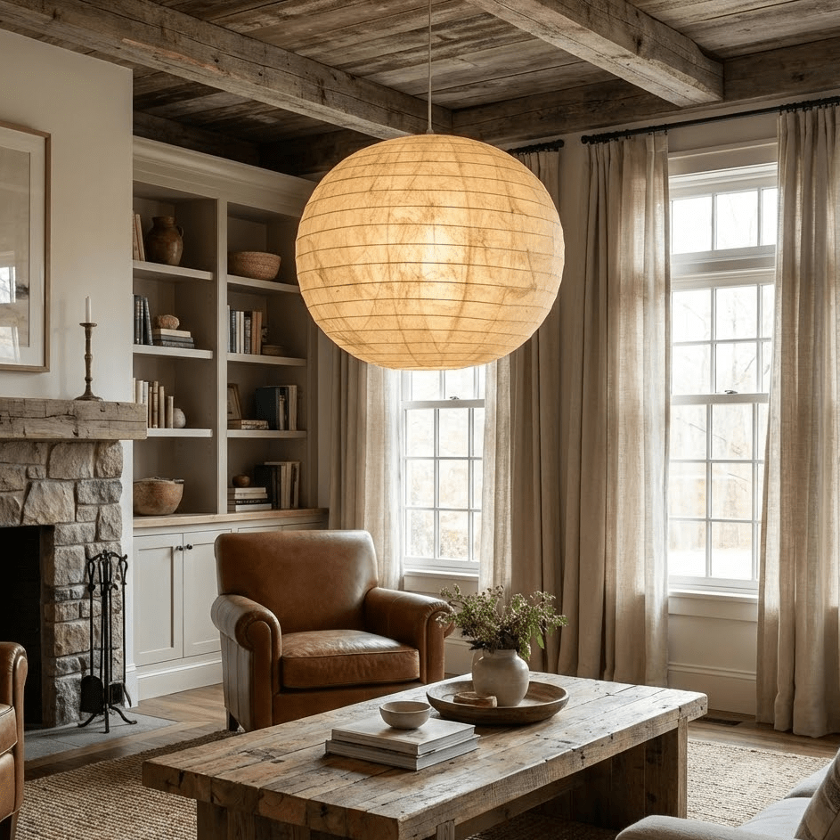 Silvara Lunar Globe Pendant Lamp